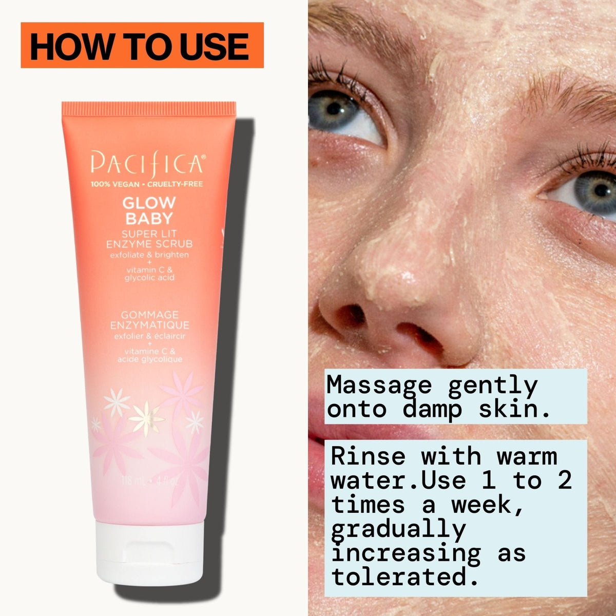 Glow Baby Super Lit Enzyme Scrub Mini